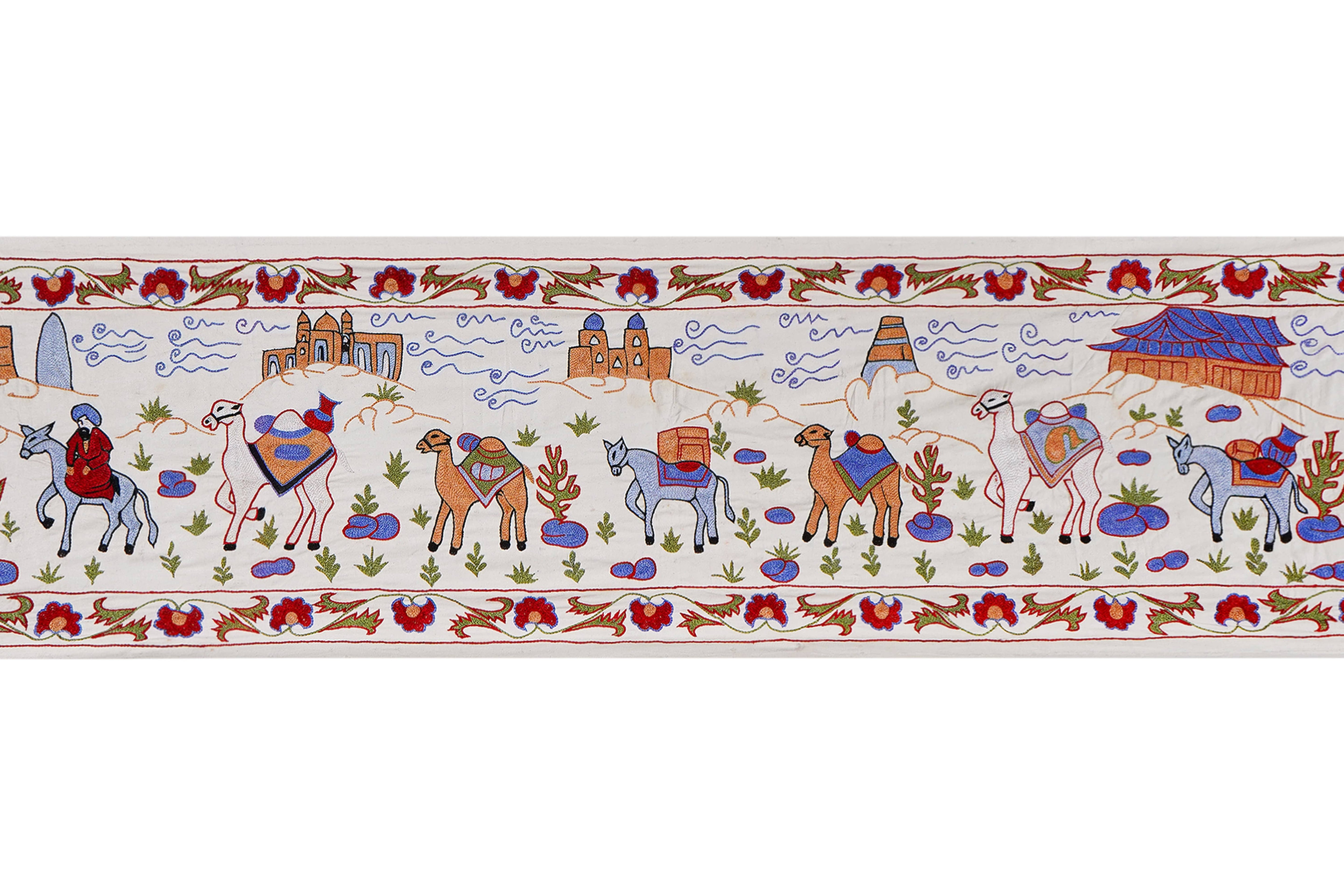 Camel Suzani Runner | 1'8'' x 6'