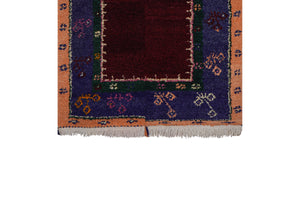 Vintage Turkish Shaggy Tulu Rug 40'' x 57''