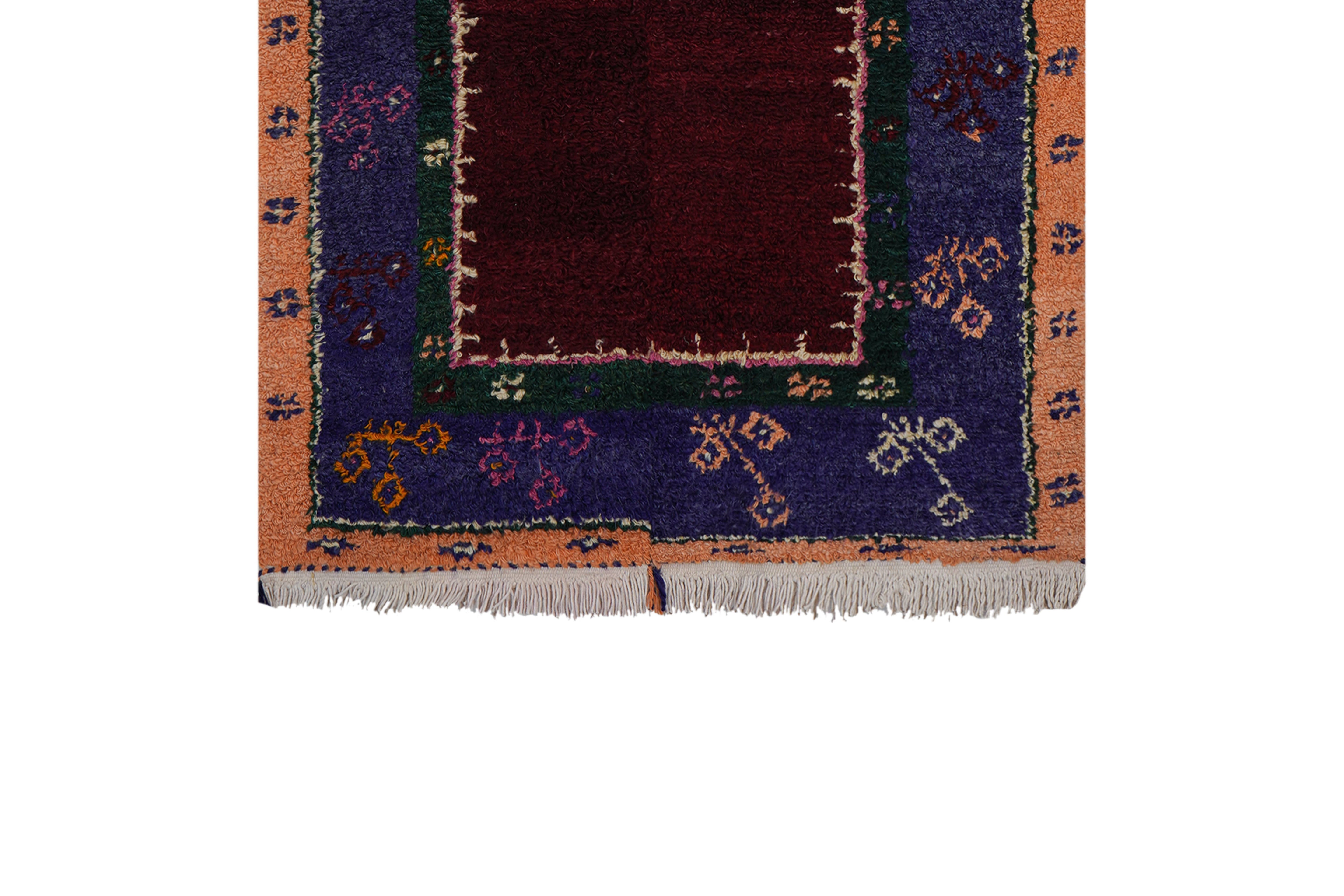 Vintage Turkish Shaggy Tulu Rug 40'' x 57''