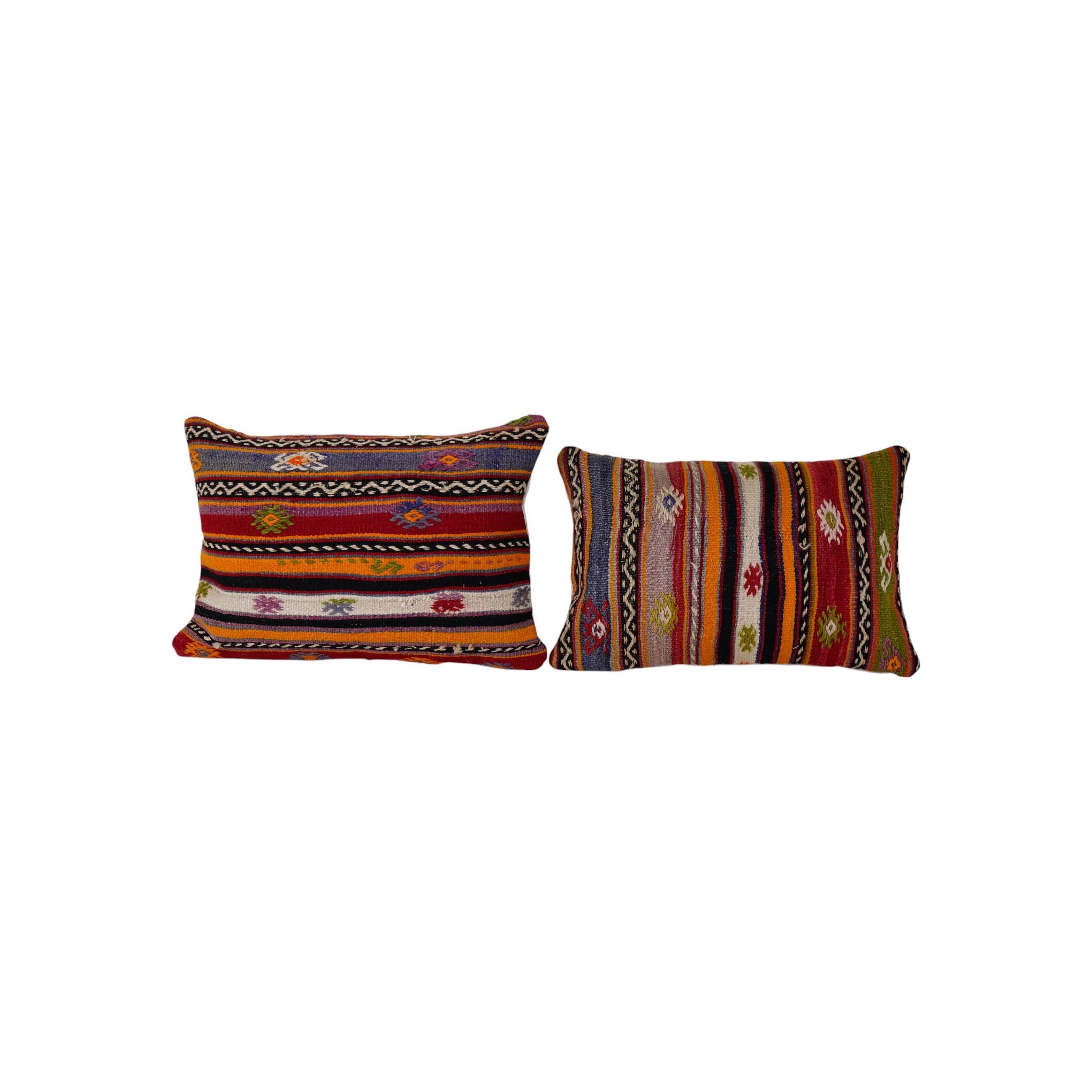 Kilim Pillow Cover Set of 2 | 16'' x 24''