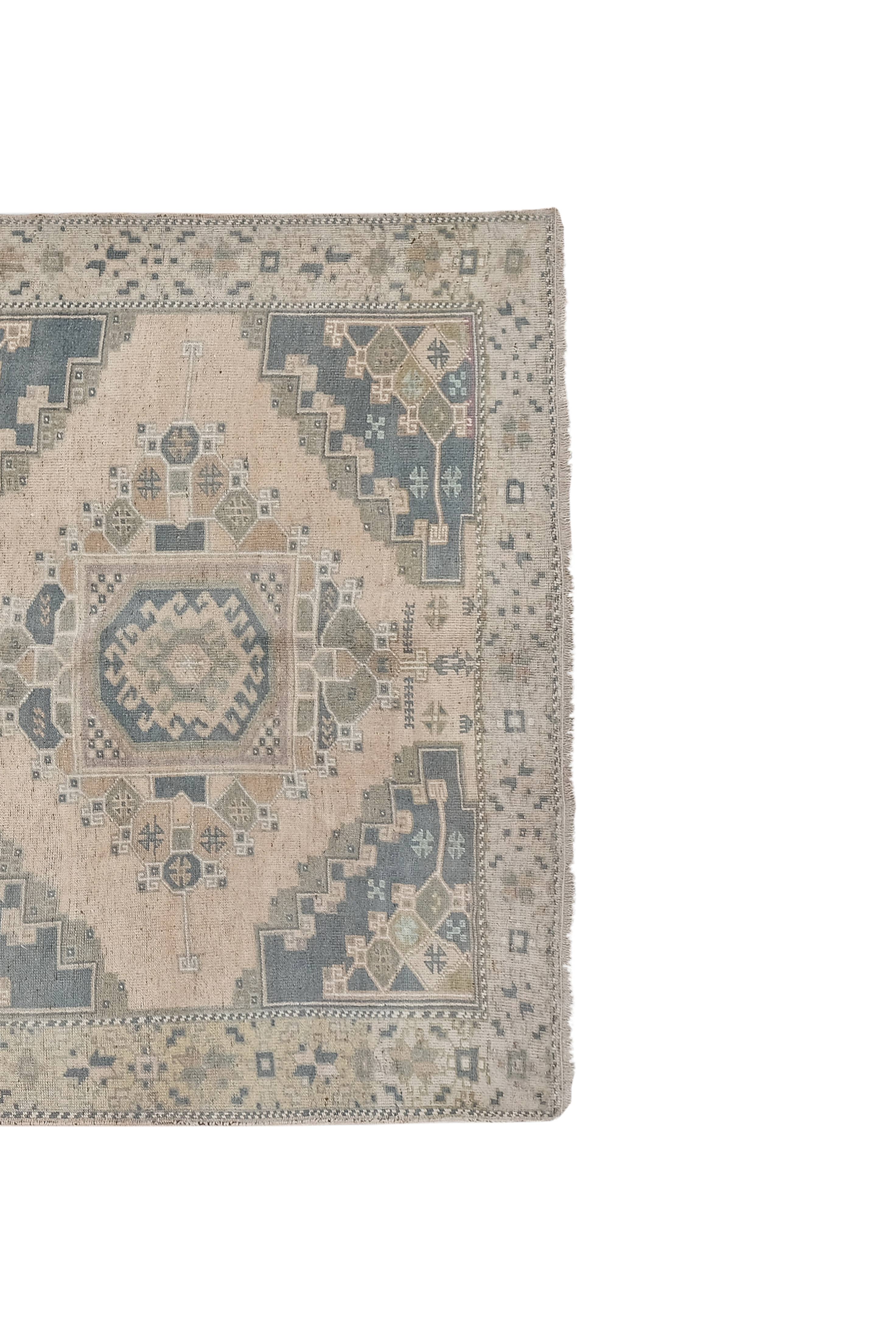 Vintage Oushak Rug 4'8'' x 8'8''