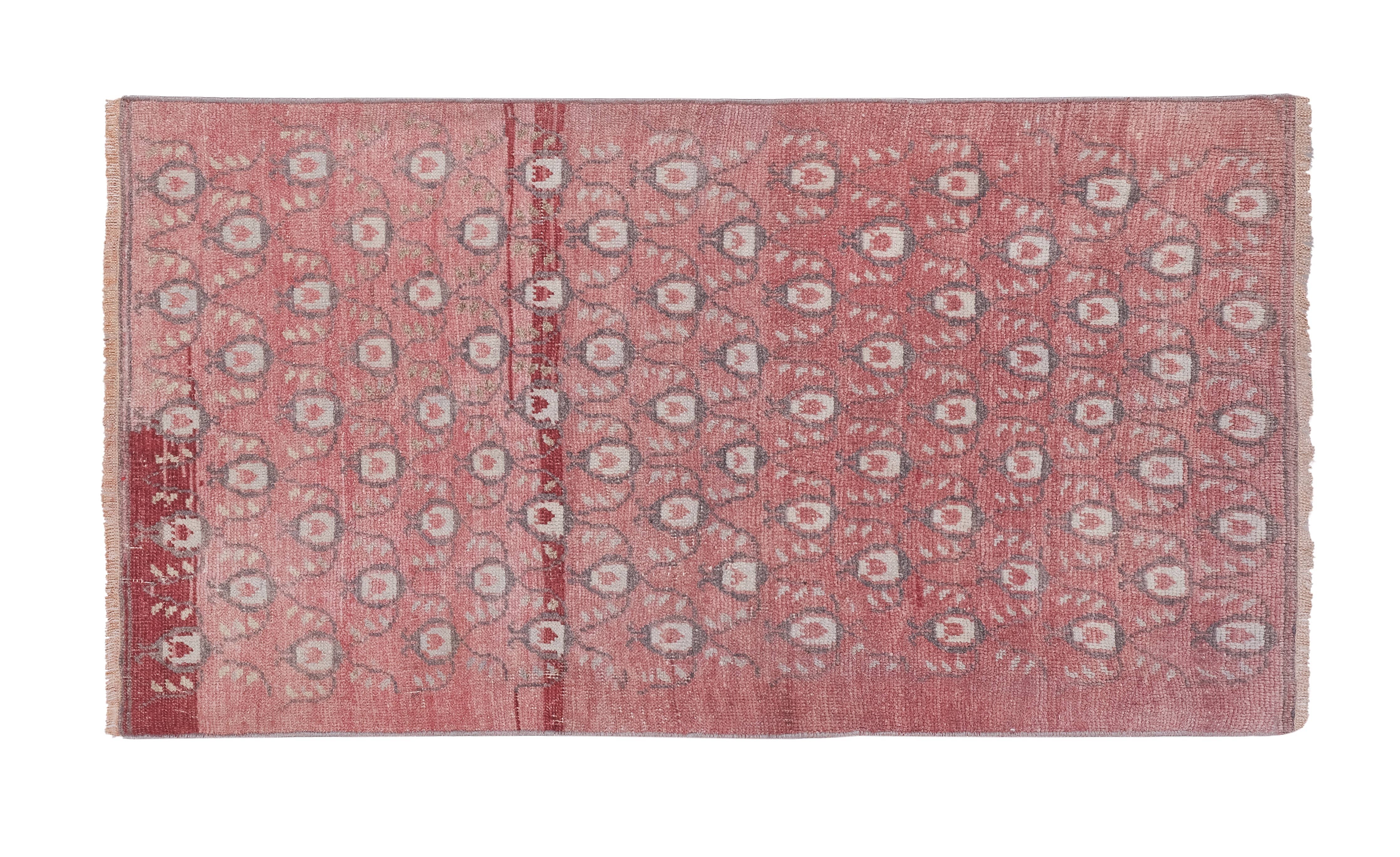 Vintage Turkish Karapinar Rug 2'11'' x 5'2''