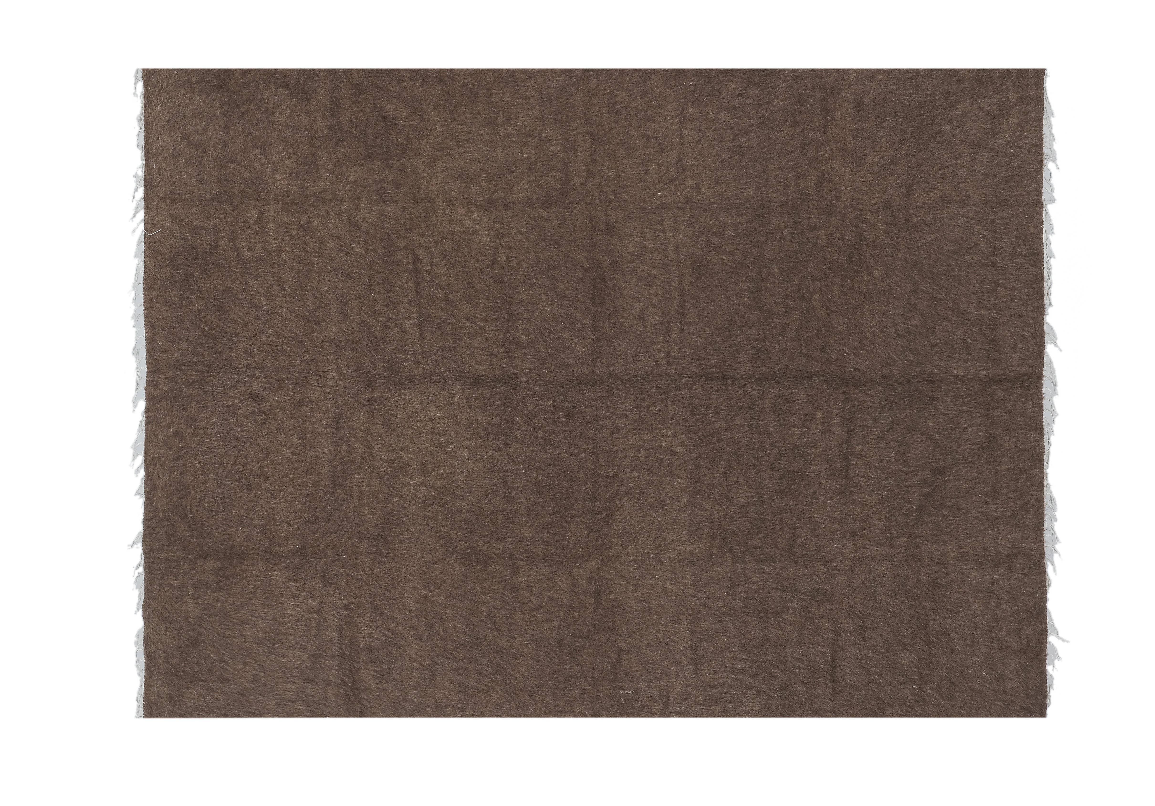 Handwoven Siirt Wool Blanket 5'5'' x 7'1''