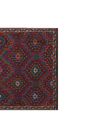 Vintage Turkish Kilim Rug 6'2'' x 9'7''