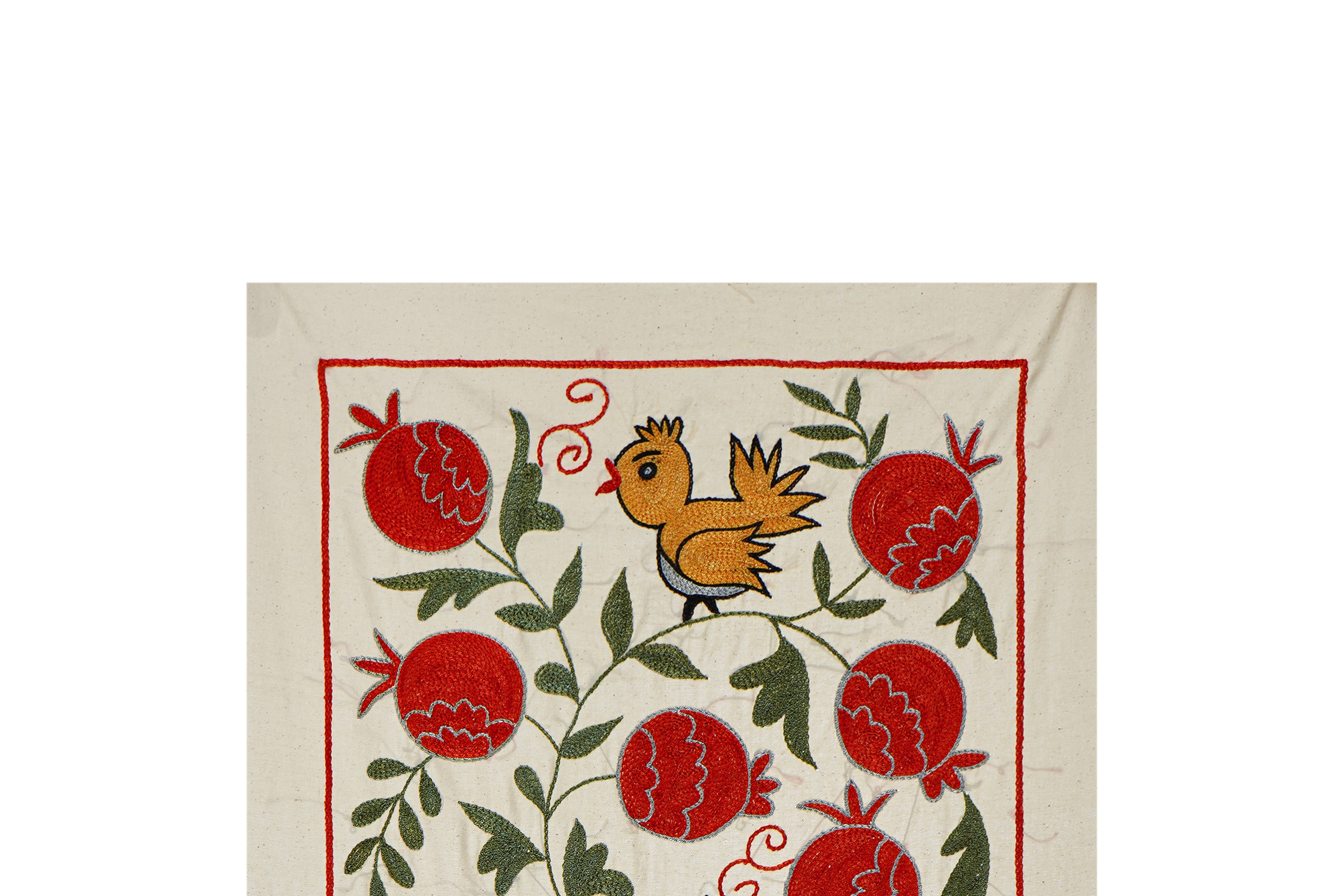Duck Suzani Wall Hanging & Tablecloth | 20'' x 36''