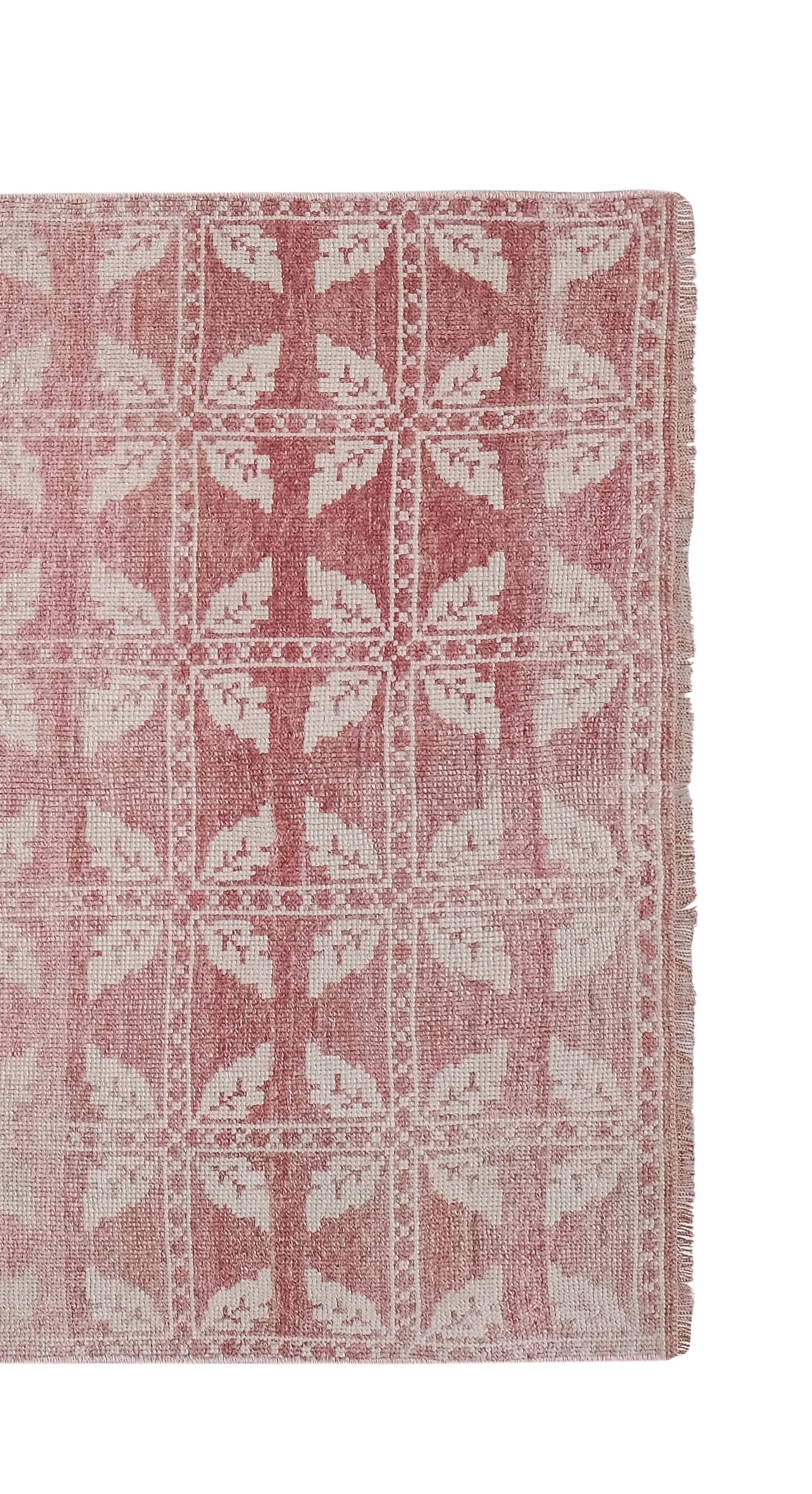 Vintage Turkish Karapinar Rug 3'7'' x 5'11''