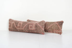 Rug Pillow Cover Set of 2 | 8'' x 22''