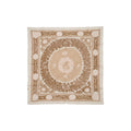 Hand-Embroidered Suzani Wall Hanging & Tablecloth 4'4'' x 4'7''