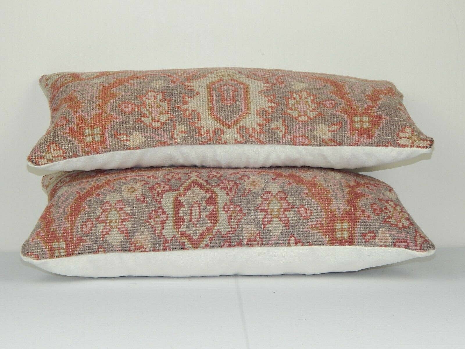 Rug Pillow Cover Set of 2 | 12'' x 24''