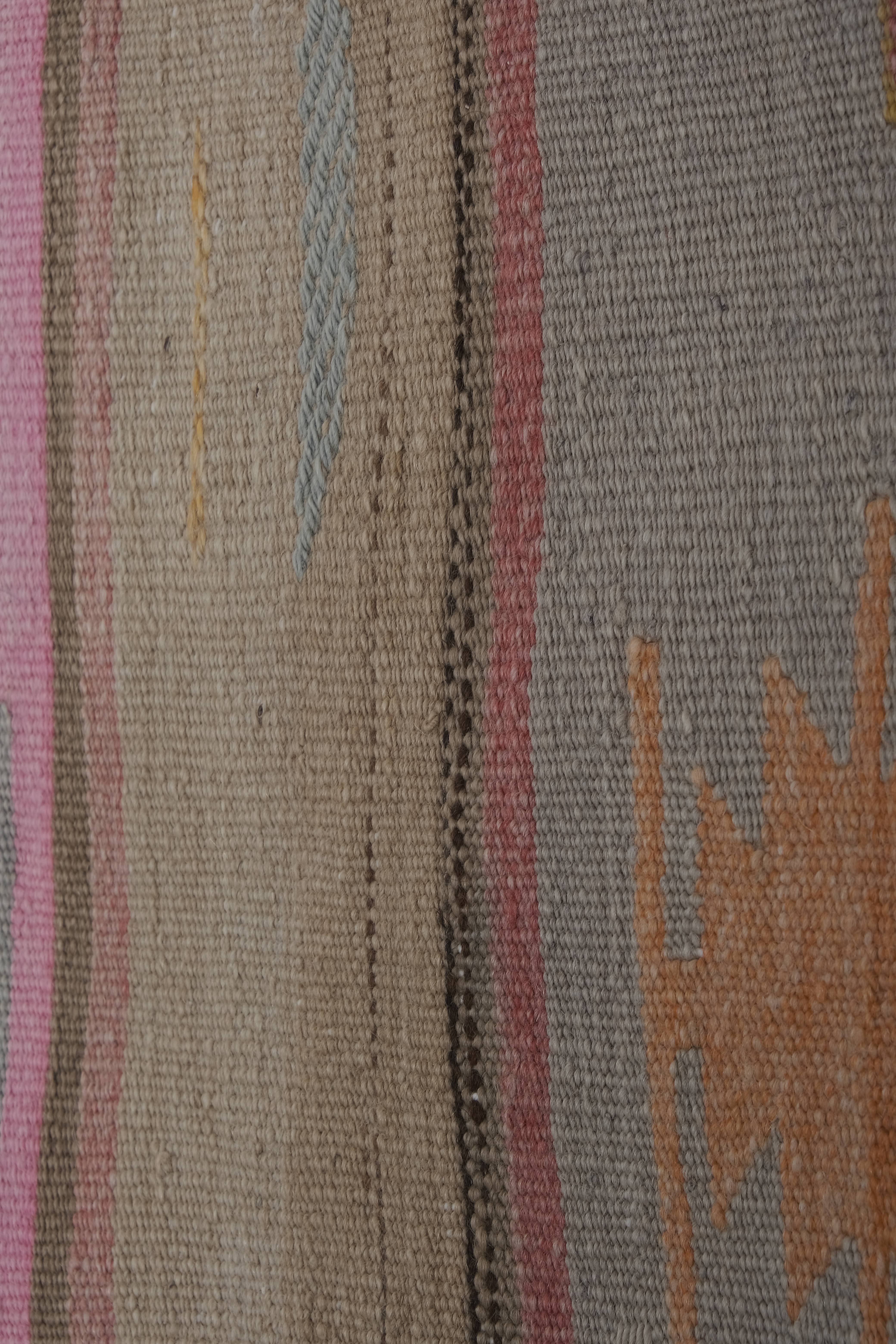 Vintage Sivas Kilim Runner 2'8'' x 12'6''