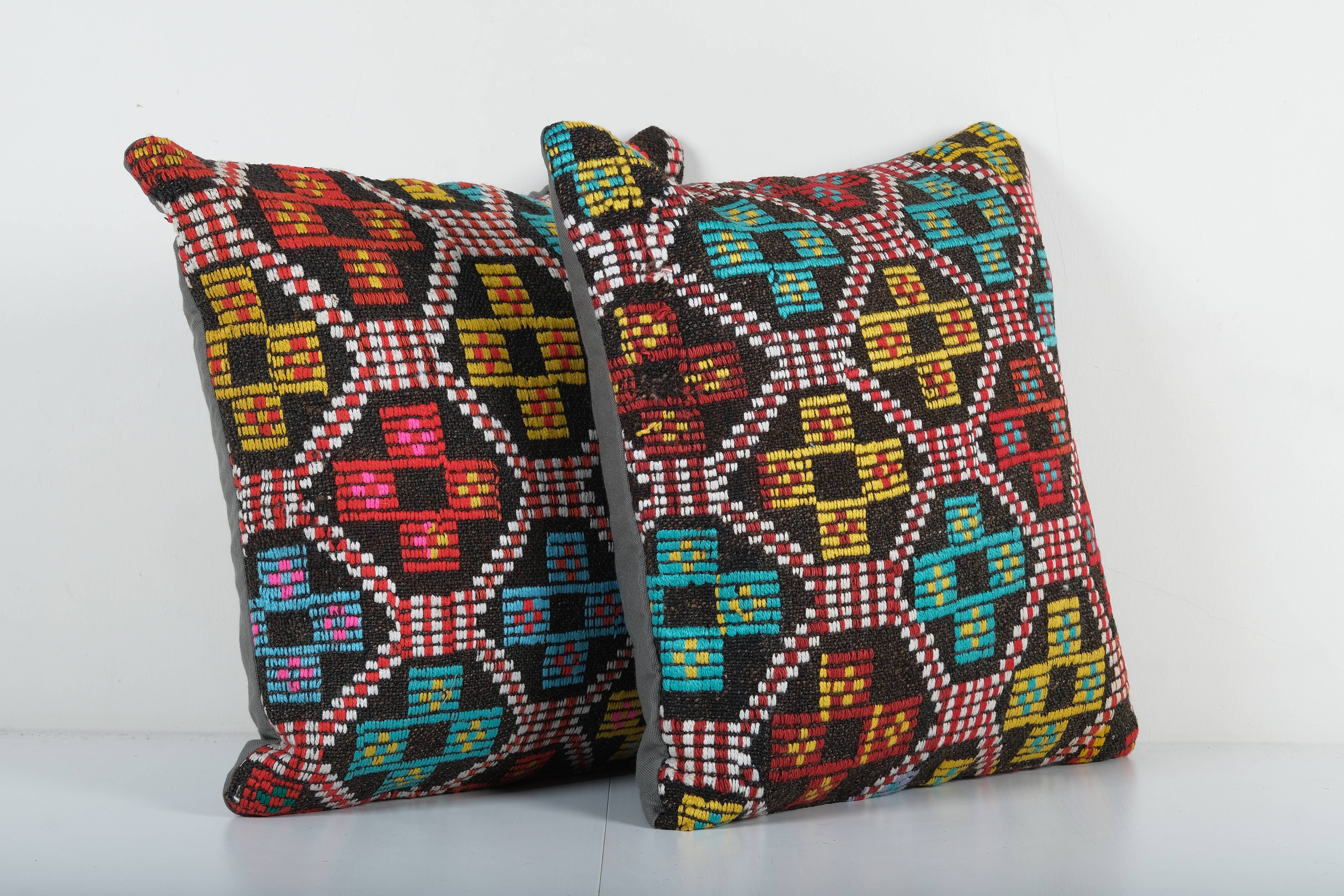 Kilim Pillow Cover Set of 2 | 19'' x 19''