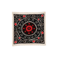 Hand-Embroidered Suzani Wall Hanging & Tablecloth 5' x 5'3''