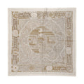 Hand-Embroidered Suzani Wall Hanging & Tablecloth 4'9'' x 4'10''