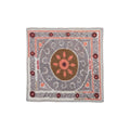 Hand-Embroidered Suzani Wall Hanging & Tablecloth 4'2'' x 4'7''
