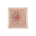 Hand-Embroidered Suzani Wall Hanging & Tablecloth 4'7'' x 4'10''