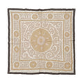Hand-Embroidered Suzani Wall Hanging & Tablecloth 4' x 4'5''