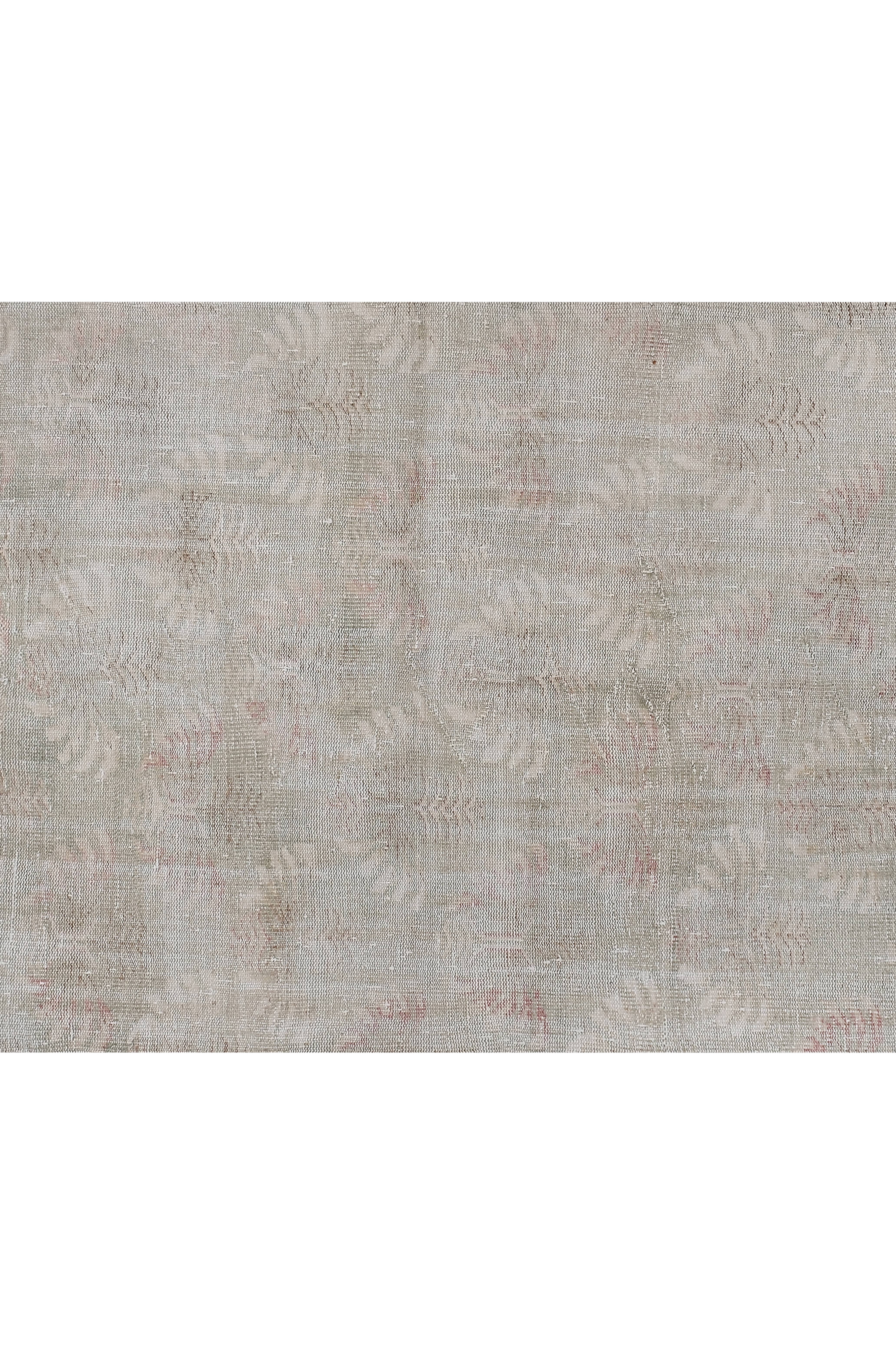 Vintage Turkish Isparta Oushak Rug 4'7'' x 7'3''