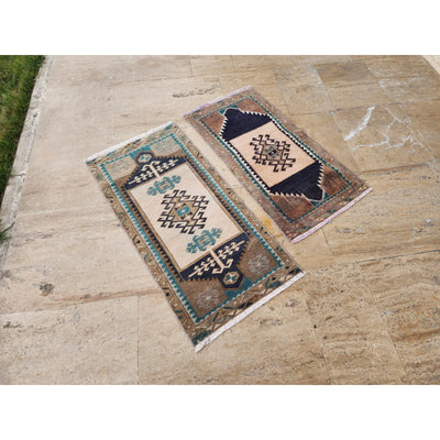 Small Turkish Rug - a Pair