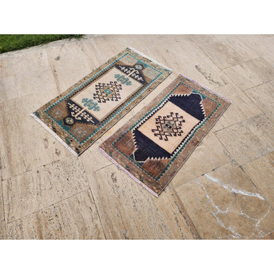 Small Turkish Rug - a Pair