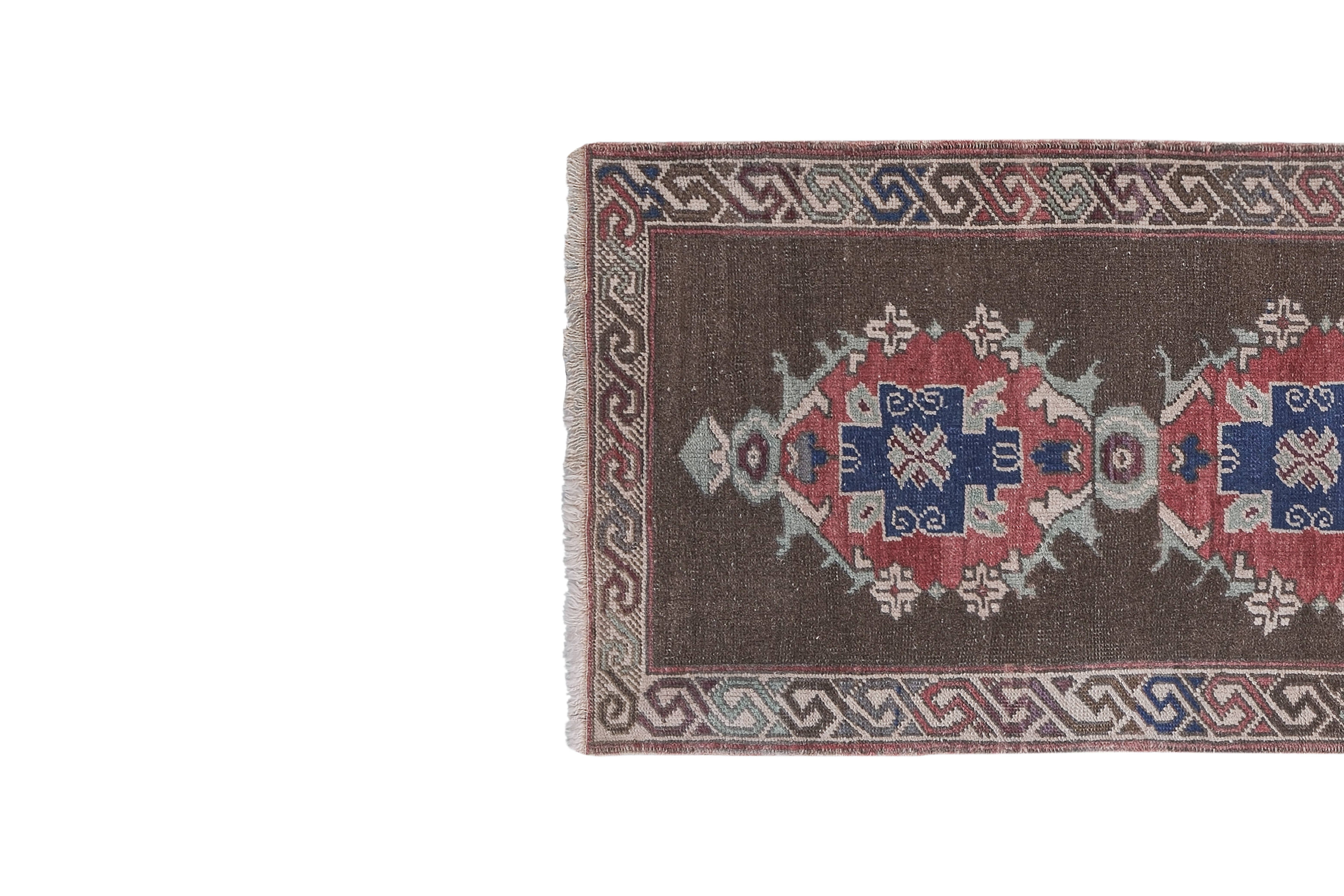 Vintage Turkish Anatolian Runner Rug 2'7'' x 7'2''
