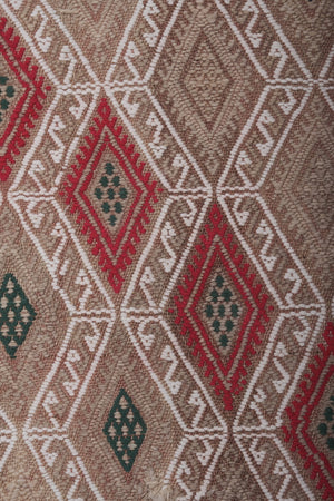 Vintage Turkish Kilim Rug 4'9'' x 6'9''