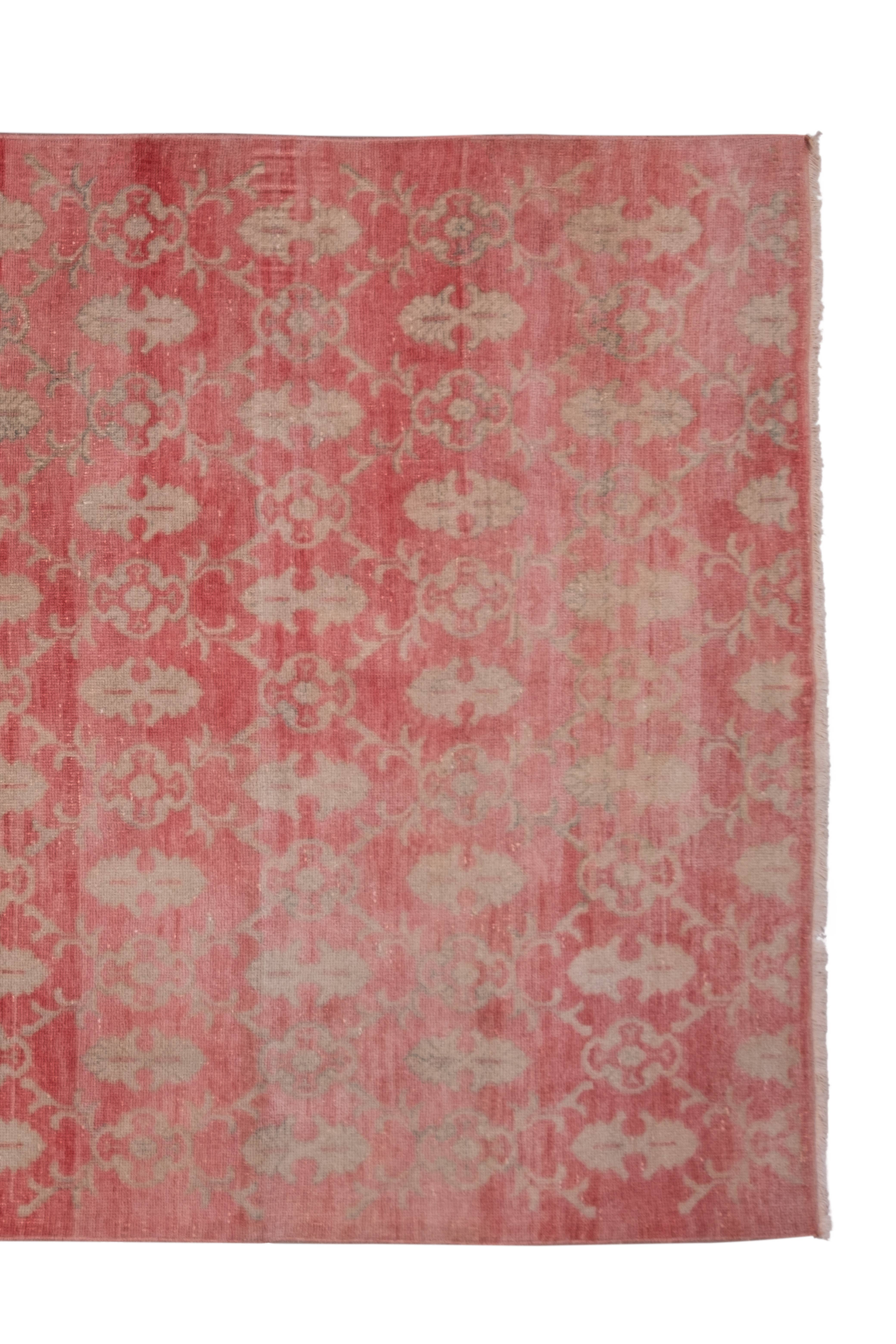 Vintage Turkish Karapinar Rug 5'3'' x 10'8''