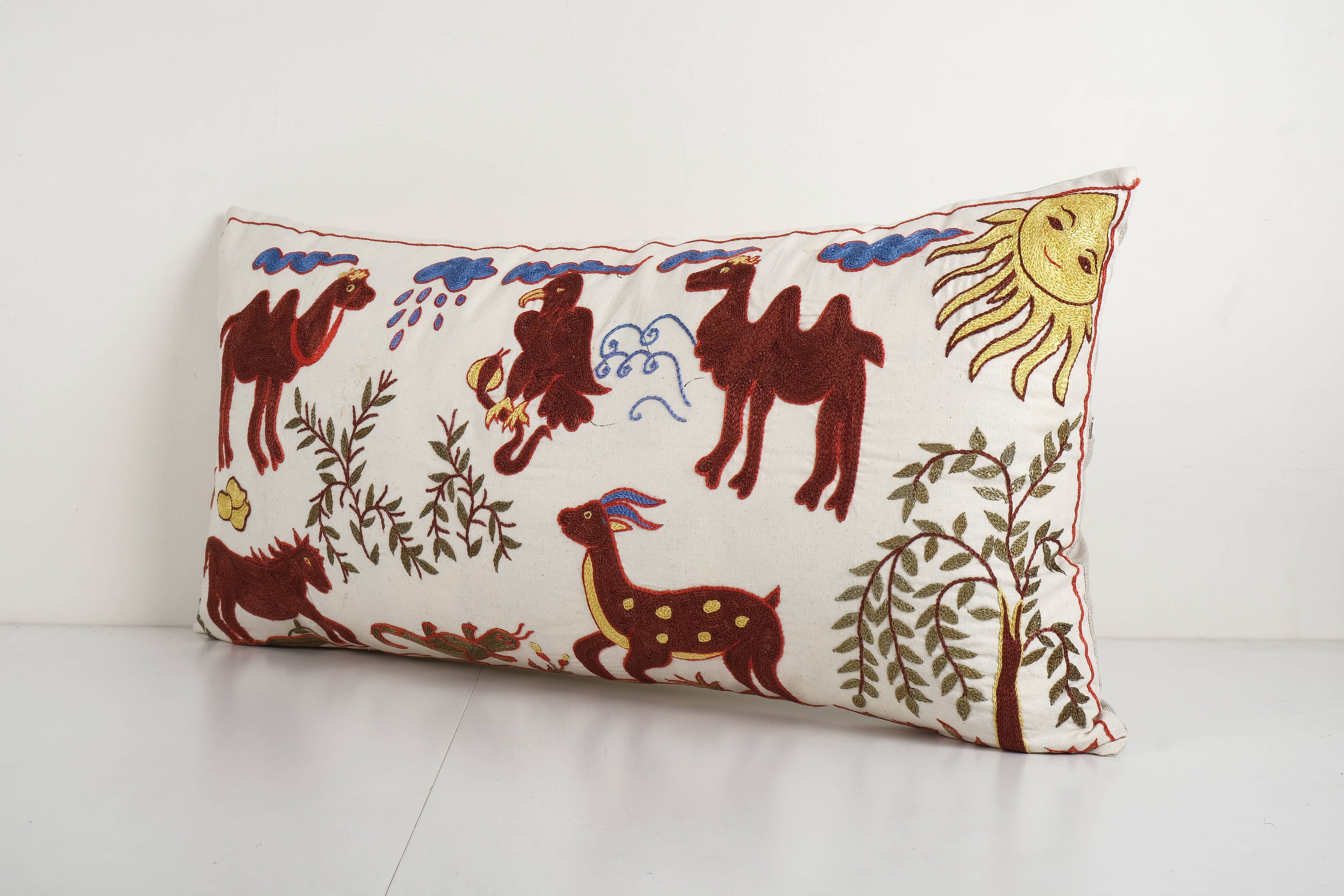 Suzani Bedding Pillow Cover | 18'' x 34''