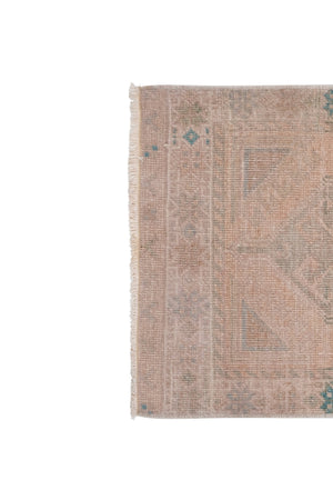 Vintage Turkish Rug 22'' x 48''