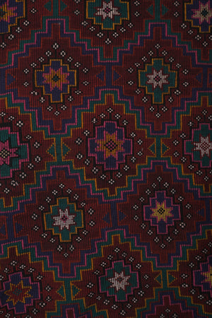 Vintage Turkish Kilim Rug 6'2'' x 9'7''