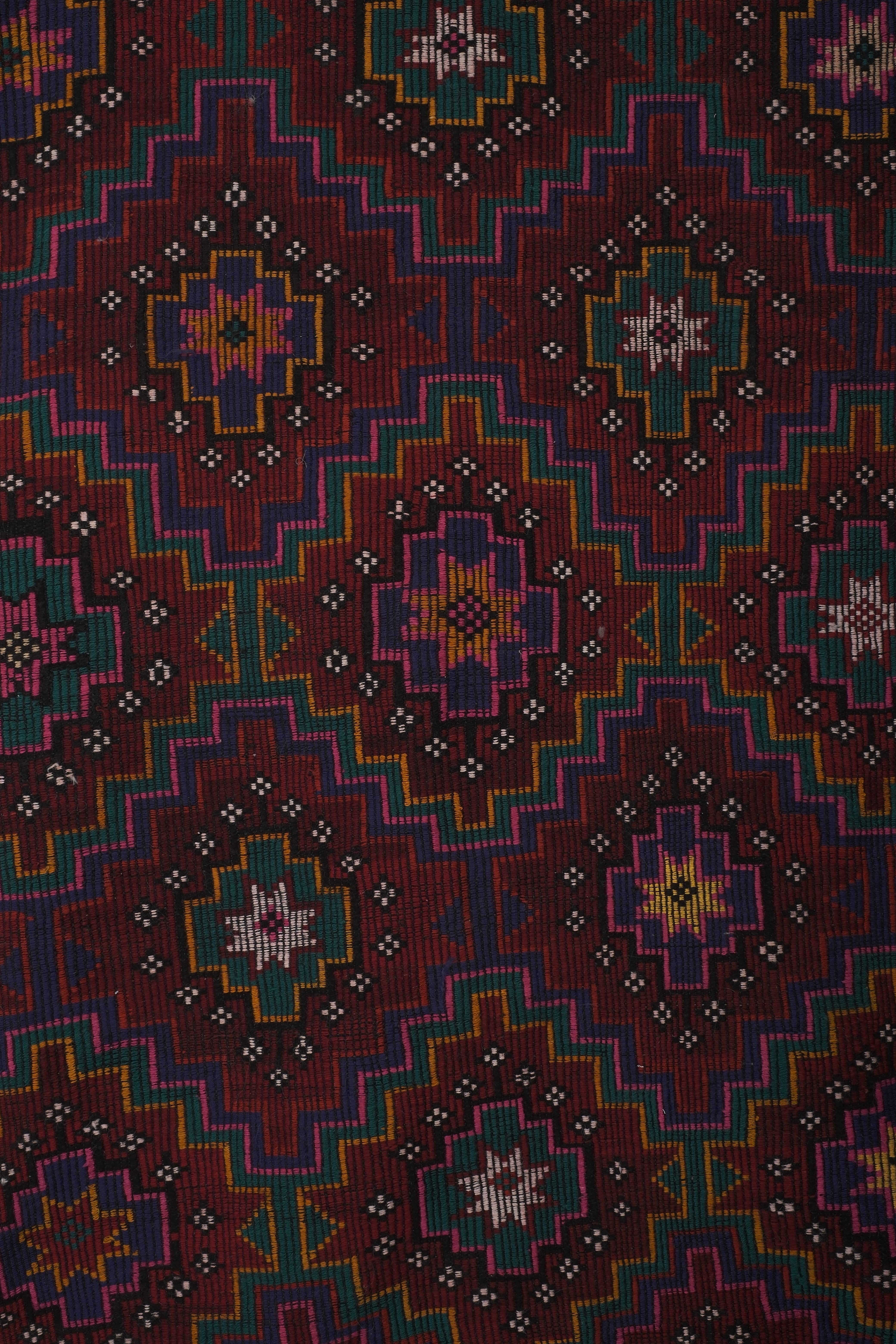 Vintage Turkish Kilim Rug 6'2'' x 9'7''