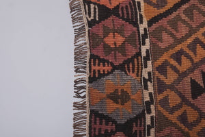 Vintage Kars Kilim Rug 4'4'' x 11'10''