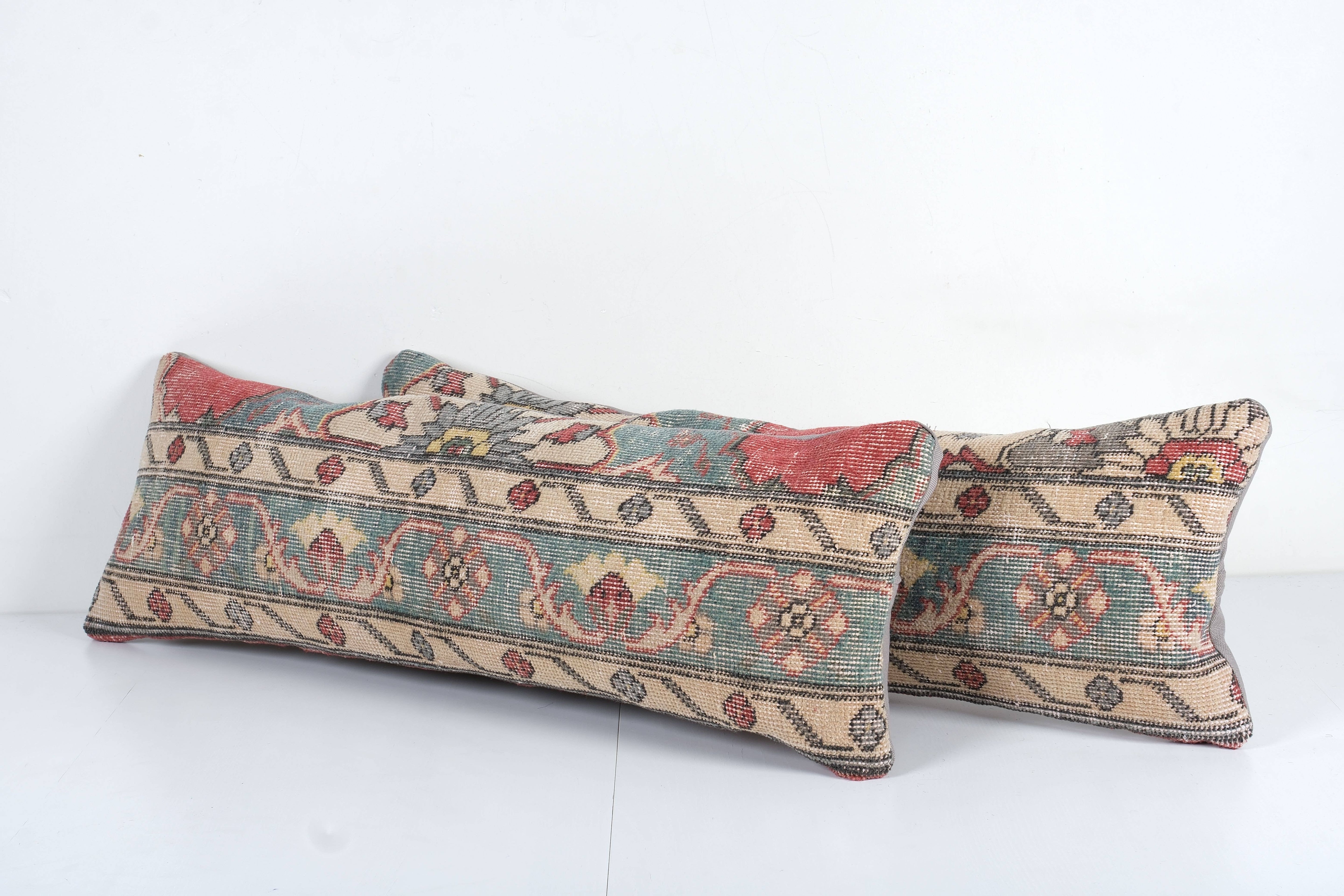 Rug Bedding Pillow Cover Set of 2 | 12'' x 36''