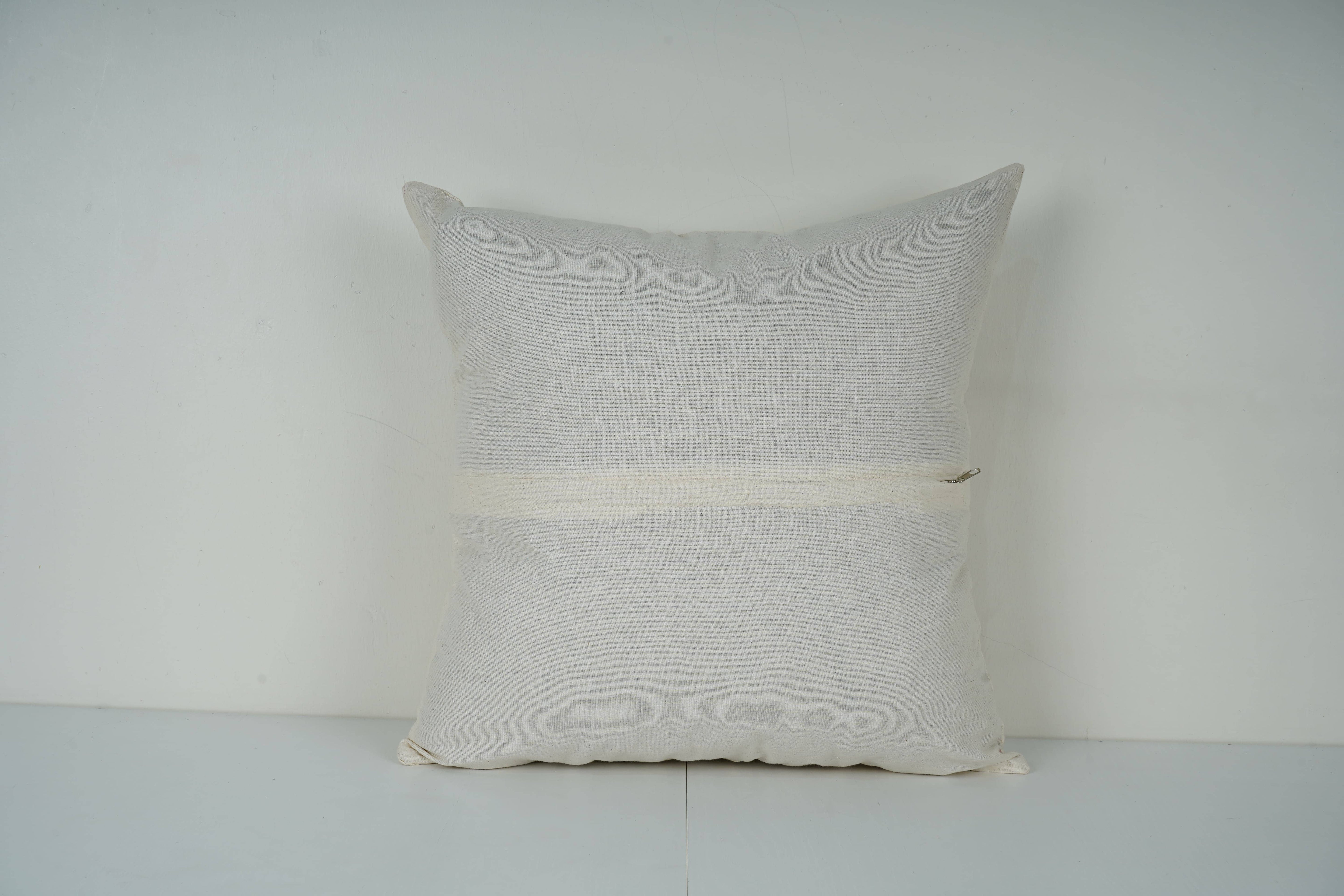 Cat Suzani Pillow Cover | 18'' x 18''