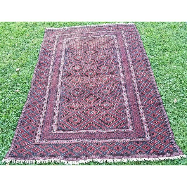Vintage Turkish Rug 4'4'' x 6'3''