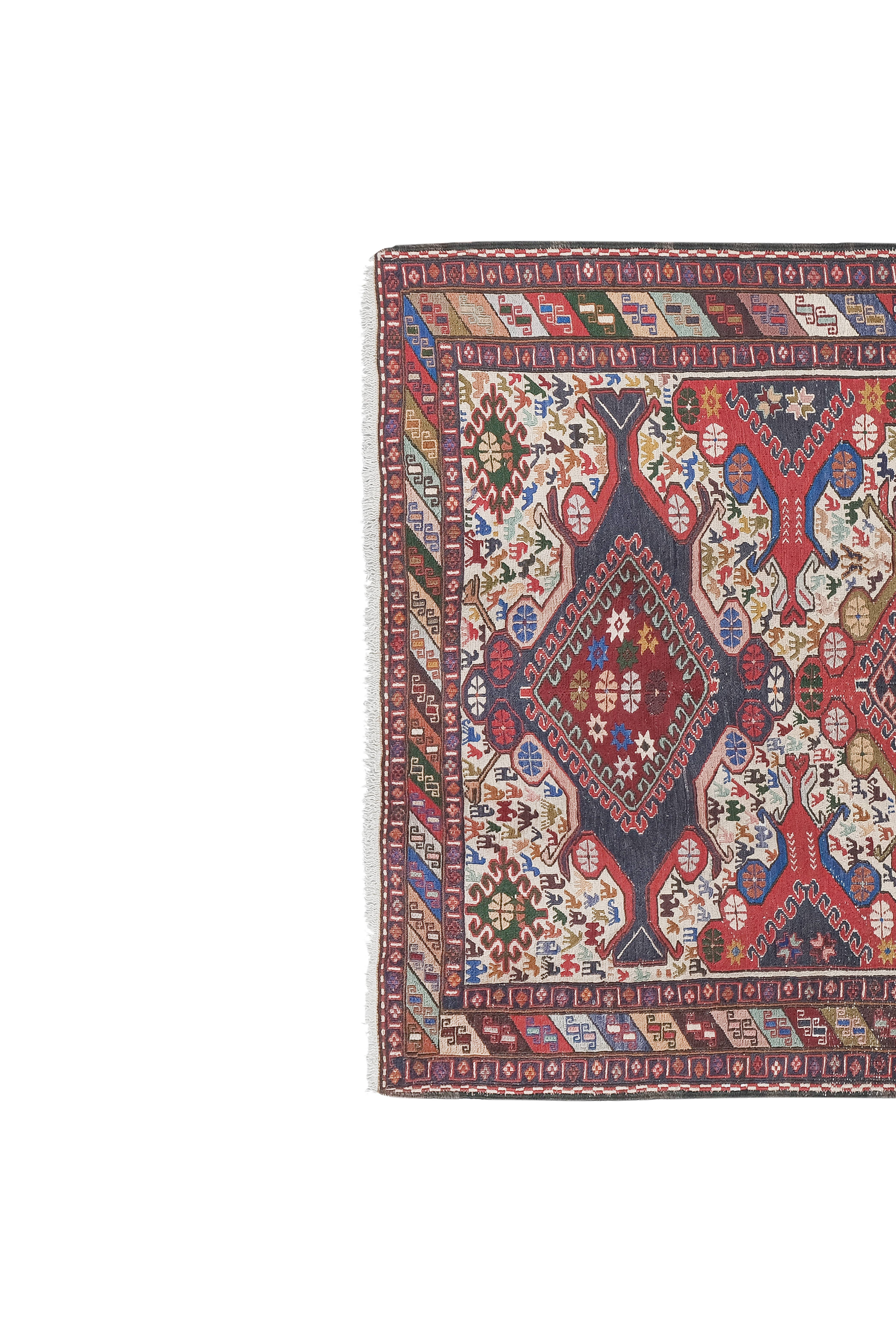 Vintage Soumac Rug 3'10'' x 6'5''
