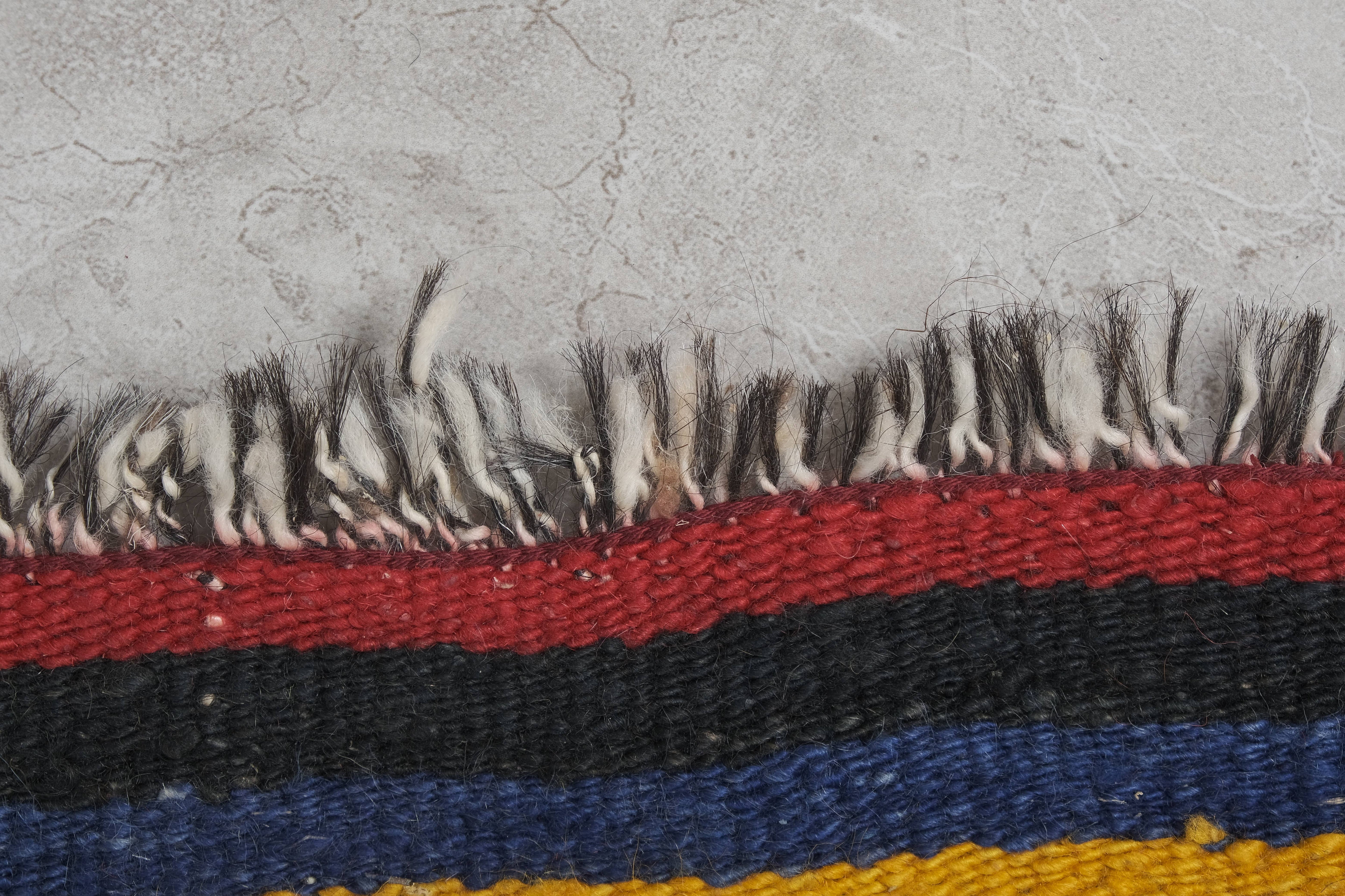 Vintage Turkish Kilim Runner 2'1'' x 21'3''