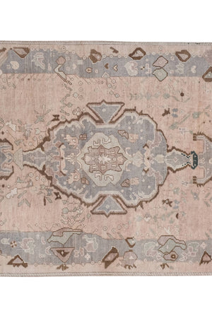 Vintage Turkish Karapinar Rug 5'1'' x 8'4''
