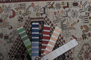 Vintage Turkish Soumac Kilim Rug 3'6'' x 6'1''