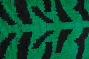 Tiger Silk Ikat Velvet Pillow Cover Set of 2 | 16'' x 22''