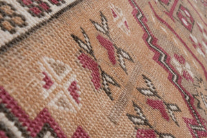 Vintage Turkish Runner Rug 2'4'' x 7'1''