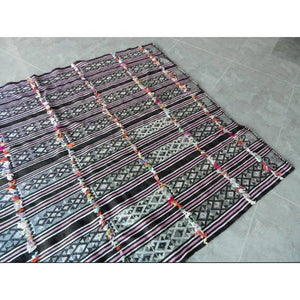 Vintage Turkish Anatolian Kilim Rug 5'9'' x 7'8''