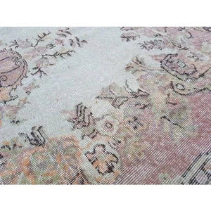 Vintage Oushak Rug 5'5'' x 8'10''