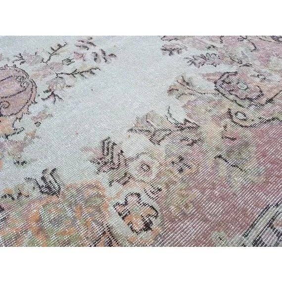 Vintage Oushak Rug 5'5'' x 8'10''