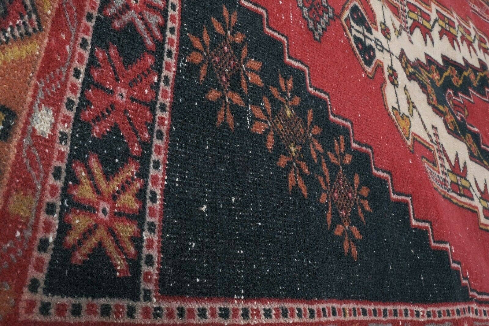 Vintage Turkish Anatolian Oushak Rug 4'7'' x 7'10''