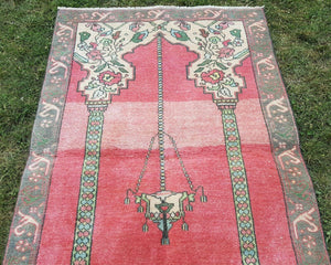 Vintage Oushak Rug 3'5'' x 5'4''