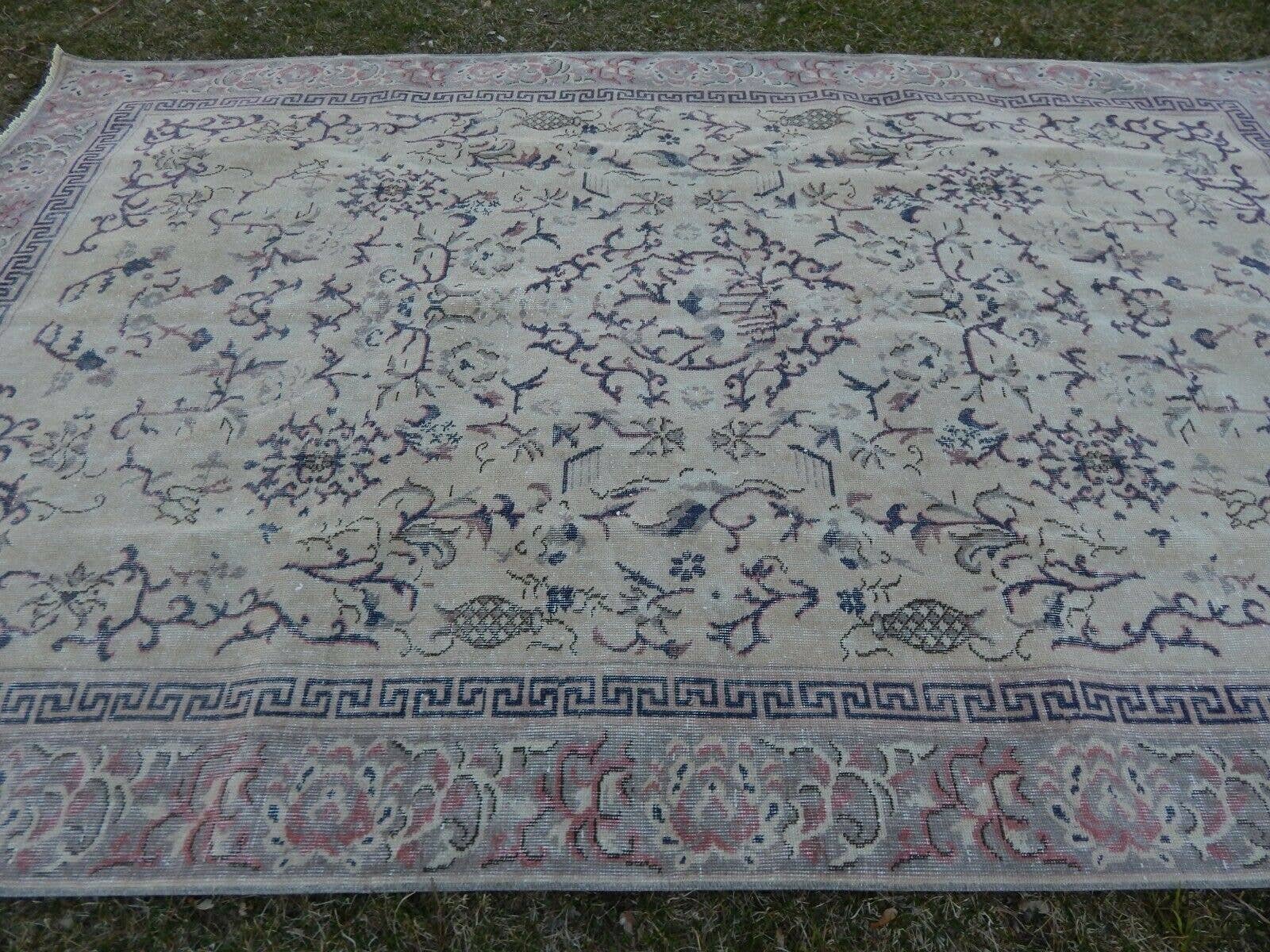 Vintage Turkish Rug 6'7'' x 10'6''