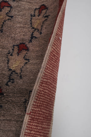 Vintage Turkish Tulu Rug 3'7'' x 6'11''