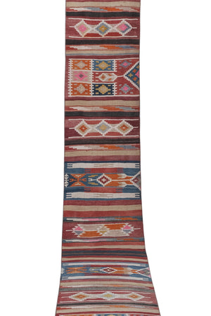 Vintage Turkish Runner 2'6'' x 16'7''