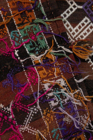 Vintage Turkish Kilim Rug 5'4'' x 10'7''