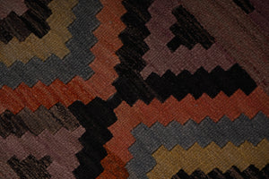Vintage Turkish Kilim Runner 3'1'' x 13'3''